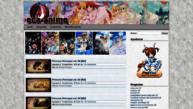 What Eca-anime.net website looked like in 2019 (4 years ago)