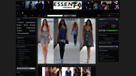 What Essenza-habillement.com website looked like in 2019 (4 years ago)