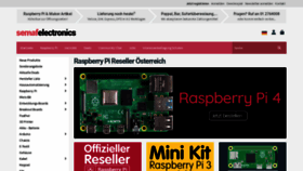 What Electronics.semaf.at website looked like in 2019 (4 years ago)