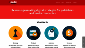 What Emediastrategist.com website looked like in 2019 (4 years ago)