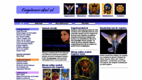 What Engelenorakel.nl website looked like in 2019 (4 years ago)