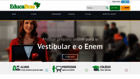 What Educabras.com website looked like in 2019 (4 years ago)