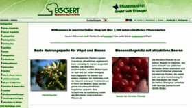 What Eggert-baumschulen.de website looked like in 2019 (4 years ago)