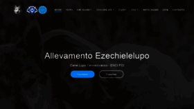 What Ezechielelupo.com website looked like in 2019 (4 years ago)