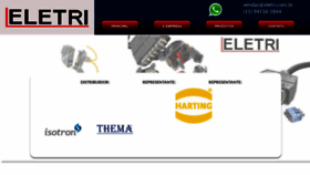 What Eletri.com.br website looked like in 2019 (4 years ago)
