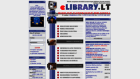 What Elibrary.lt website looked like in 2019 (4 years ago)