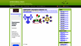 What Embroiderystars.com website looked like in 2019 (4 years ago)