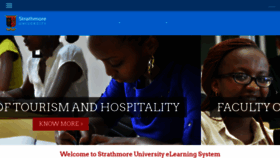 What Elearning.strathmore.edu website looked like in 2019 (4 years ago)