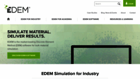 What Edemsimulation.com website looked like in 2019 (4 years ago)