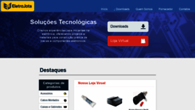 What Eletrojota.com.br website looked like in 2019 (4 years ago)