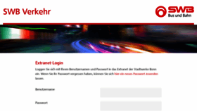 What Extranet.stadtwerke-bonn.de website looked like in 2019 (4 years ago)