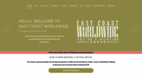 What Eastcoastworldwide.com website looked like in 2019 (4 years ago)