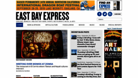 What Eastbayexpress.com website looked like in 2019 (4 years ago)