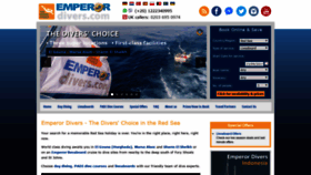 What Emperordivers.com website looked like in 2019 (4 years ago)