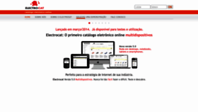 What Electrocat.com.br website looked like in 2019 (4 years ago)