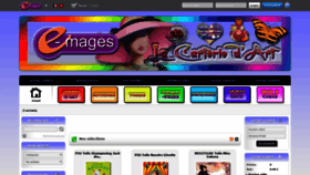 What E-mages.eu website looked like in 2019 (4 years ago)