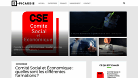 What E-picardie.net website looked like in 2019 (4 years ago)