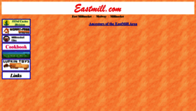 What Eastmill.com website looked like in 2019 (4 years ago)