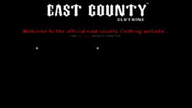 What Eastcounty.com website looked like in 2019 (4 years ago)