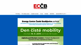 What Eccb.cz website looked like in 2019 (4 years ago)