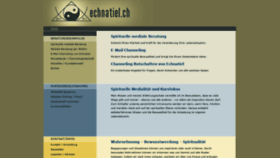 What Echnatiel.ch website looked like in 2019 (4 years ago)