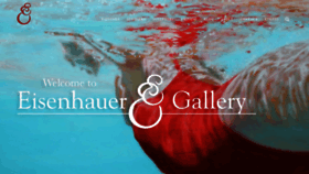 What Eisenhauergallery.com website looked like in 2019 (4 years ago)