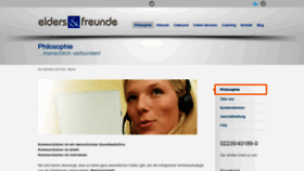 What Eldersundfreun.de website looked like in 2019 (4 years ago)