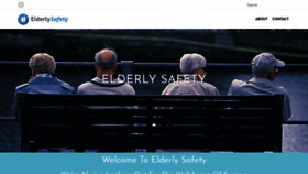 What Elderlysafety.net website looked like in 2019 (4 years ago)