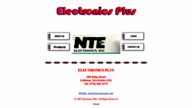 What Electronicsplus.com website looked like in 2019 (4 years ago)