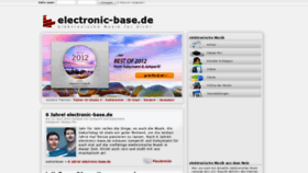 What Electronic-base.de website looked like in 2019 (4 years ago)