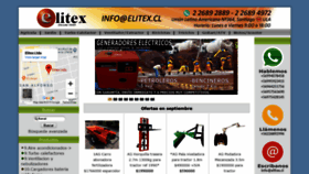 What Elitex.cl website looked like in 2019 (4 years ago)