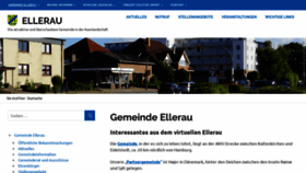 What Ellerau.de website looked like in 2019 (4 years ago)