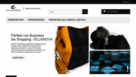 What Ellanova.de website looked like in 2019 (4 years ago)
