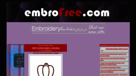 What Embrofree.com website looked like in 2019 (4 years ago)