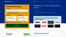 What Emietwagen.ch website looked like in 2019 (4 years ago)