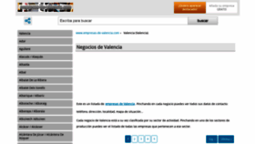 What Empresas-de-valencia.com website looked like in 2019 (4 years ago)
