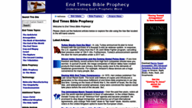 What End-times-bible-prophecy.com website looked like in 2019 (4 years ago)