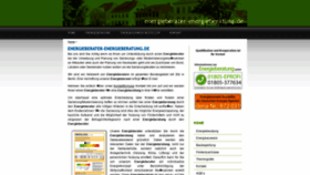 What Energieberater-energieberatung.de website looked like in 2019 (4 years ago)