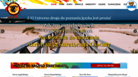 What Eluniverso.pl website looked like in 2019 (4 years ago)