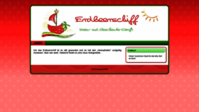 What Erdbeerschiff.de website looked like in 2019 (4 years ago)