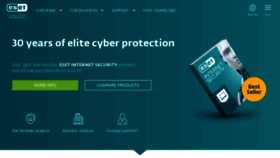 What Eset.my website looked like in 2019 (4 years ago)