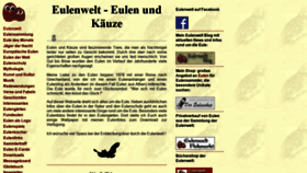 What Eulenwelt.de website looked like in 2019 (4 years ago)