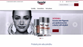 What Eucerin.sk website looked like in 2019 (4 years ago)