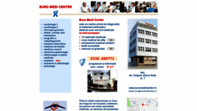 What Euromedicenter.ro website looked like in 2019 (4 years ago)