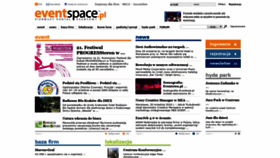 What Eventspace.pl website looked like in 2019 (4 years ago)