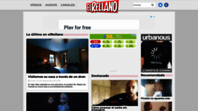 What Elrellano.com website looked like in 2019 (4 years ago)