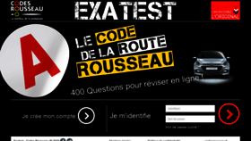 What Exatest.fr website looked like in 2019 (4 years ago)