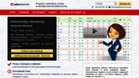 What Edudziennik.pl website looked like in 2019 (4 years ago)