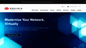 What Equinix.co.uk website looked like in 2019 (4 years ago)