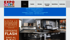 What Expocucine.com website looked like in 2019 (4 years ago)
